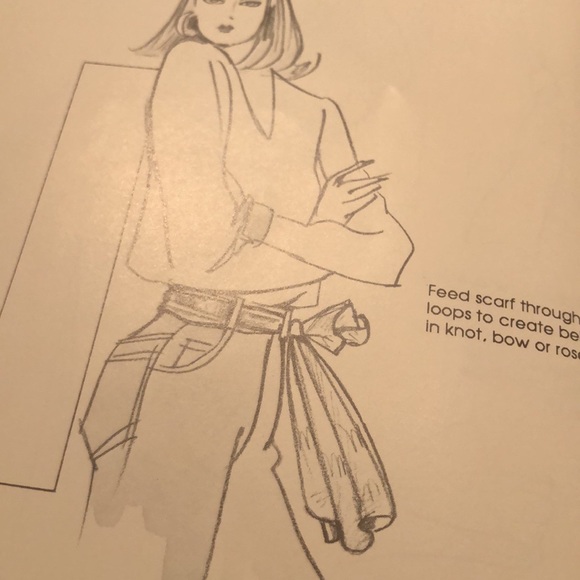 VTG Chic Safari Oblong Zebra Print Chiffon Silk Scarf - Picture 10 of 10